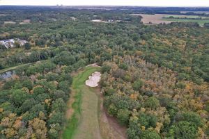 Les Bordes (Old) 17th Approach Aerial